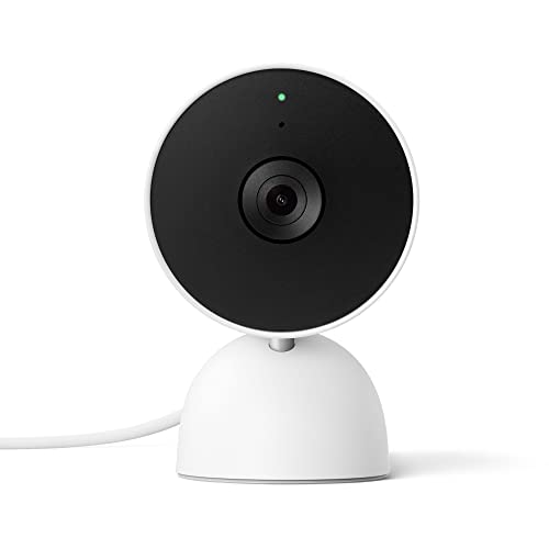 Google Nest Cam (Indoor, Wired) Security Camera - Smart Home WiFi Camera