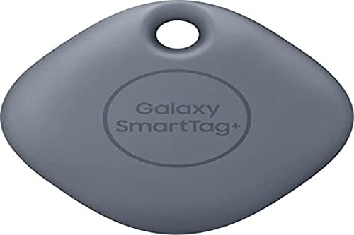 Samsung Galaxy SmartTag+ with Ultra-Wideband and Augmented Reality Finding, Bluetooth Item Finder and Key Finder, 120 m Findign Range, 1 Pack, Black (UK Version)