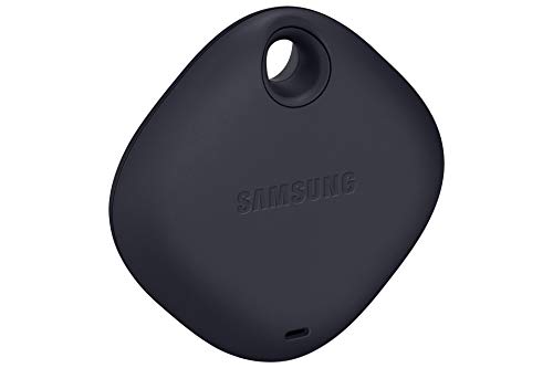 Samsung Galaxy SmartTag+ with Ultra-Wideband and Augmented Reality Finding, Bluetooth Item Finder and Key Finder, 120 m Findign Range, 1 Pack, Black (UK Version)