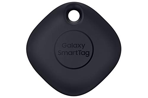 Samsung Galaxy SmartTag+ with Ultra-Wideband and Augmented Reality Finding, Bluetooth Item Finder and Key Finder, 120 m Findign Range, 1 Pack, Black (UK Version)