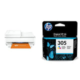 HP Envy 6020e All in One Colour Printer with 6 months of Instant Ink included with HP+, White