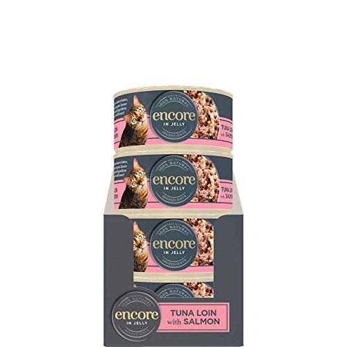 Encore 100% Natural Wet Cat Food Multipack Chicken Selection in Broth (Pack of 32 x 70g Tins)