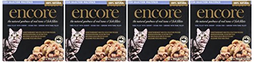 Encore 100% Natural Wet Cat Food Multipack Chicken Selection in Broth (Pack of 32 x 70g Tins)