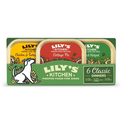 Lily's Kitchen World Dishes Multipack - Complete Adult Wet Dog Food, 150 g (Pack of 24)