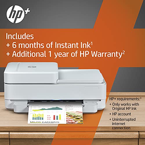HP Envy 6020e All in One Colour Printer with 6 months of Instant Ink i –  BMFboxed