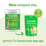 YuCARE MultiVits Supplement for Adult Dogs | 6-in-1 Daily Vitamins for Dogs Aged 4 to 7 | 120 Multivitamin Chew