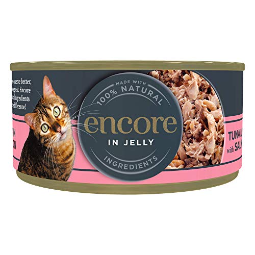 Encore 100% Natural Wet Cat Food Multipack Chicken Selection in Broth (Pack of 32 x 70g Tins)